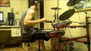 DRUM COVER Ramones  Rockaway Beach  Rk120Td3EzDrummer [upl. by Ainez]