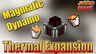 Magmatic Dynamo Thermal Expansion  Minecraft Mod Tutorial [upl. by Nnairrek]