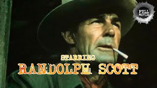 Western Movie  Randolph Scott  English  FULL MOVIES [upl. by Aneehsat]