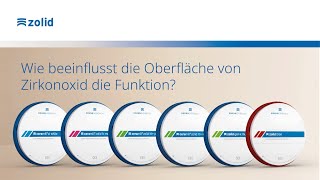 Zirkonoxid einfach erklärt  Wie beeinflusst die Oberfläche von ZiO die Funktion [upl. by Deeas233]