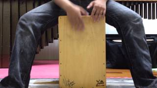 木箱鼓カホンcajon cover 傷心的人別聽慢歌 [upl. by Pryce939]