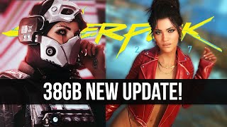 Cyberpunk 2077 Just Got a 38GB New 201 Update [upl. by Leahciam573]