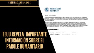 EEUU REVELA NUEVA INFORMACIÓN SOBRE EL PAROLE HUMANITARIO [upl. by Mcfadden663]