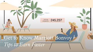 Get to Know Marriott Bonvoy Tips to Earn Faster [upl. by Enirehtac]