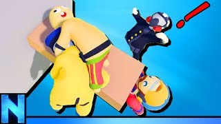 BEST Multiplayer Physics Game Ever  Human Fall Flat [upl. by Gneh169]