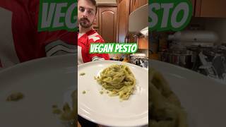 Vegan Pesto Pasta  olive oil lemon basil and pistachios [upl. by Cthrine]