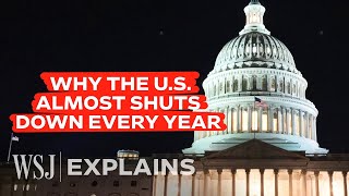 Why the Threat of Government Shutdowns Keeps Happening  WSJ [upl. by Kcirreg]