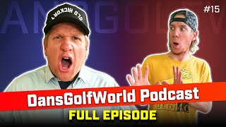 Windy Rounds Cart Wipeouts and PGA Rule Rants  DansGolfWorld Podcast 15 [upl. by Norwood]