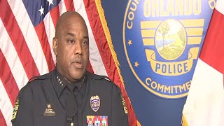 ‘Horrifying’ Orlando police chief reflects on 2 officers’ recovery following shooting [upl. by Asilad]