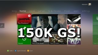 My gamercard at 150000 Gamerscore [upl. by Assenab988]