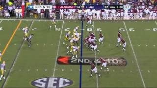 TJ Yeldon Game Winning Touchdown with Eli Gold Call [upl. by Licht]