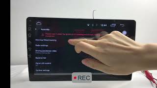 How to Operate the Steering Wheel Control on Android 12 Car Stereo？ [upl. by Nanice]