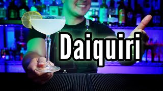 🍸 Cocktail Daiquiri short UN GRAN CLASICO 💚 [upl. by Nolie]