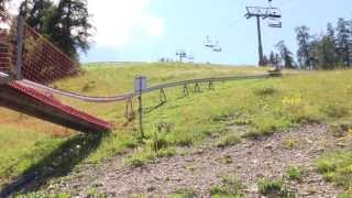 Luge dété à la Colmiane  1600 mètres de sensation [upl. by Acenom]