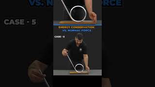 Energy Conservation Vs Normal Force experiment physics energyconservation science IIT NEET [upl. by Wilburn845]