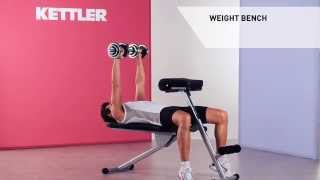 Kettler Training Bench Vario [upl. by Anniroc]