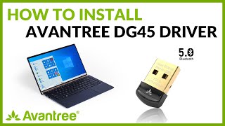 How to Install the Avantree DG45 Driver onto your PC [upl. by Ark]