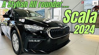 Skoda Scala 2024 Facelift  A True All Rounder  Full Indepth Review [upl. by Oswald]