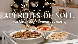 Apéritifs de Noël super Classes ✨🎄🎁  Foie gras et Saumon VEGAN  Alice Esmeralda [upl. by Assenar547]