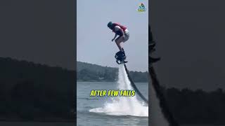 Dont let the fear STOP you  Goa Flyboarding [upl. by Raman]