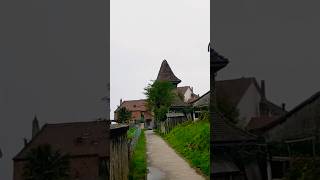 This is the historic path in EstavayerleLac Switzerland suisse travel city [upl. by Joelynn]