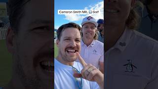 Cameron Smith From Rugby League To Golf camsmith cameronsmith golf pga brisbane australia [upl. by Andee]