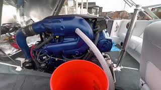 Winterizing Ilmor MV8 62L GDI MasterCraft [upl. by Imugem]