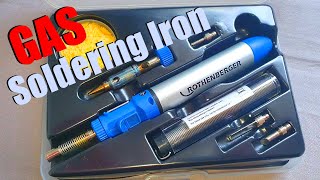 Soldering With A Portable Gas Iron  Rothenberger Review [upl. by Weikert]