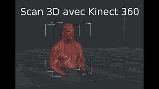 SCAN 3D AVEC KINECT [upl. by Vtarj]