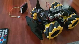 Adeept  4WD Omnidirectional Mecanum Wheels Robotic Car Kit for ESP32S3 Overview [upl. by Asillim119]