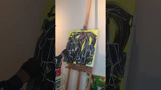 Abstract Painting Process [upl. by Eirellam]