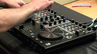 Stanton DJC4 USB DJ Controller Demo  Sweetwater Sound [upl. by Orwin918]