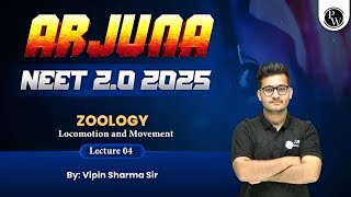 Locomotion and Movement Lecture 04 By Vipin Sharma Sir Zoology [upl. by Benedetta]