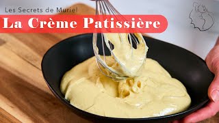 Recette de CREME PATISSIERE à la vanille [upl. by Dyke]