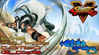 Street Fighter V  5  The Rashid Combo Guide [upl. by Disharoon]