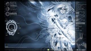 Rainmeter desktop ghost in the shell [upl. by Rubbico758]