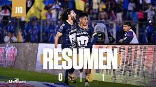 Jornada 10  América vs Pumas  Resumen [upl. by Yazbak]