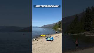 Swimming at Mabel Lake Provincial Park [upl. by Nowahs995]