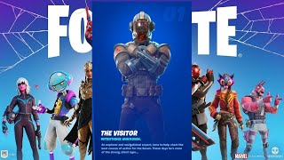 Fortnite THE VISITOR Character 01 Location Chapter 3 Season 1 Guide NPC 01 [upl. by Gilus]