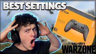 BEST Scuf Envision Controller Settings for Warzone [upl. by Selohcin]