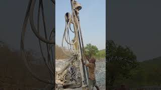 Changing Drilling Rod for Deeper Blast Hole Drilling  StepbyStep Video Guide [upl. by Osbourn638]