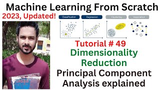 Tutorial 49 Dimensionality Reduction and its types  PCA principal component analysis explained [upl. by Einnos]