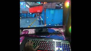 frist time playing on pc freefireshorts [upl. by Federica]