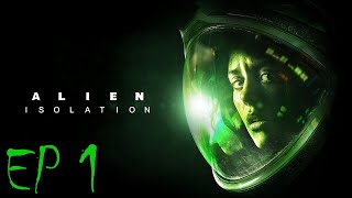 Alien Isolation  Playing This Game With Face Cam And Getting Scared Episode 1 [upl. by Kisung]