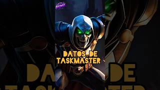 Datos de Taskmaster taskmaster thunderbolts villano [upl. by Dnomyad]