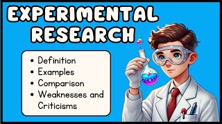 Experimental Research Explained in 3 Minutes [upl. by Anuaik774]