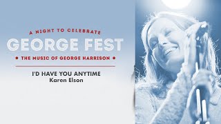 Karen Elson  Id Have You Anytime Live at George Fest Official Live Video [upl. by Constant]