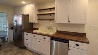 Farmhouse Restoration  Episode 19  Kitchen [upl. by Shiverick]