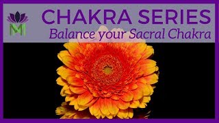 Balance Your Sacral Chakra Energy 20 Minute Guided Meditation [upl. by Poock338]