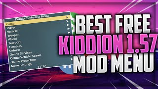 MOD MENU GRATUIT  Kiddions Modest Menu 090  TUTO FR GTA ONLINE 157 [upl. by Amorette]